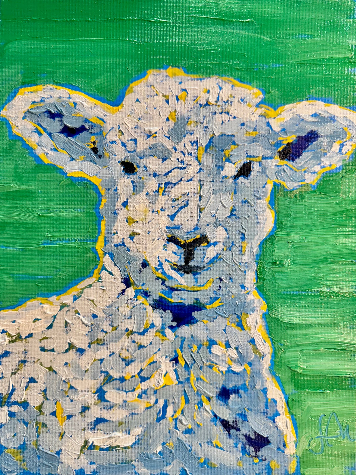 Peaceful Lamb Green