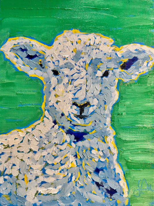 Peaceful Lamb Green